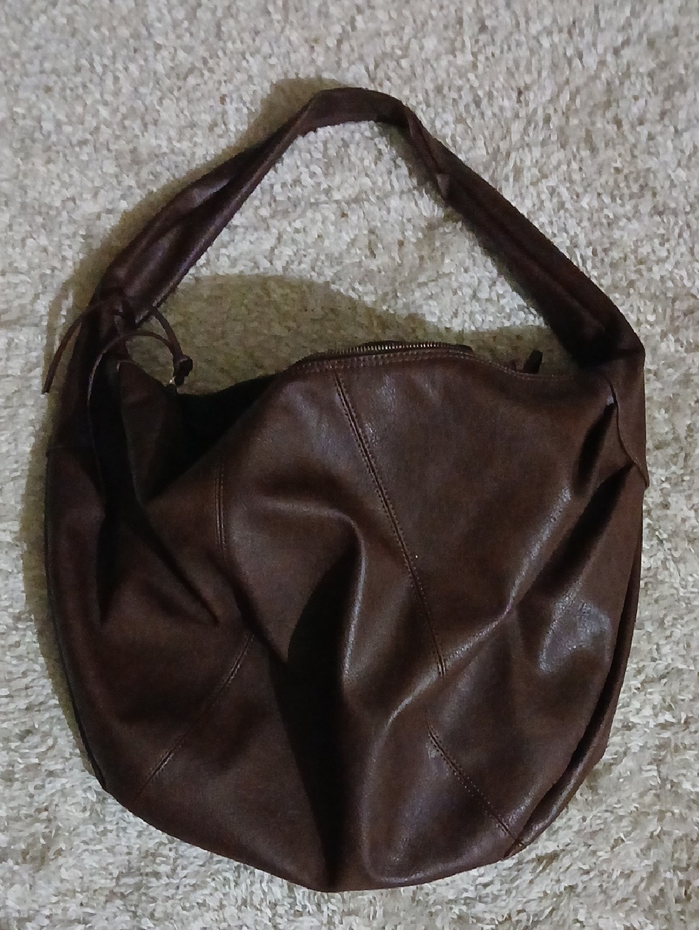 NWOT FREE PEOPLE Vegan LeatherHOBO BAG